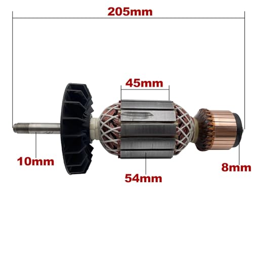 AC220V-240V Armature Rotor Anchor Stator Replacement for Angle Grinder GWS20-180 GWS20-230(Stator)