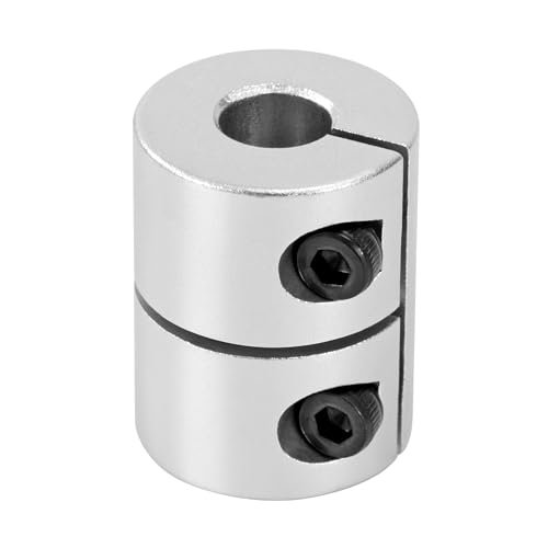 Wellenkupplung 8 mm bis 8 mm Kupplung Koppler, Starre Aluminiumlegierung Gelenkmotor 20mm Dmr 25mm Länge, für 3D-Drucker CNC-Maschine DIY-Modell Wellenkupplung 8 mm bis 8 mm Kupplung Koppler, Starre Aluminiumlegierung Gelenkmotor 20mm Dmr 25mm Länge, für 3D-Drucker CNC-Maschine DIY-Modell