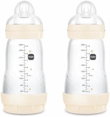 MAM Easy Start Anti-Colic A139-Patented Anti-Colic Bottle with Sk...