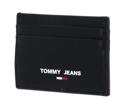 Porte-cartes Tommy Hilfiger TJM Essential Twist noir en cuir pour homme