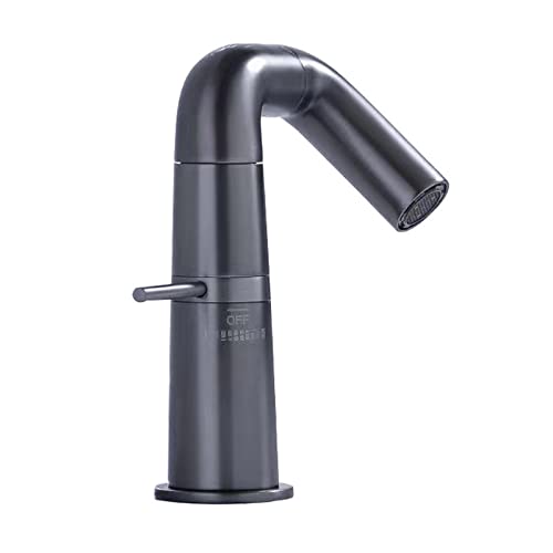 Robinet de lavabo haut de gamme QTANZIQI mitigeur rotatif durable pour aménagement d'évier