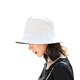 [FREESE] 帽子 レディース バケットハット 日除け 春夏 ツバ広 大きめ UVカット 紫外線対策 リバーシブル (ベージュ&キャメル)