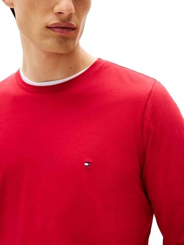 Tommy Hilfiger Men's Long Sleeve Cotton Graphic T-Shirt2