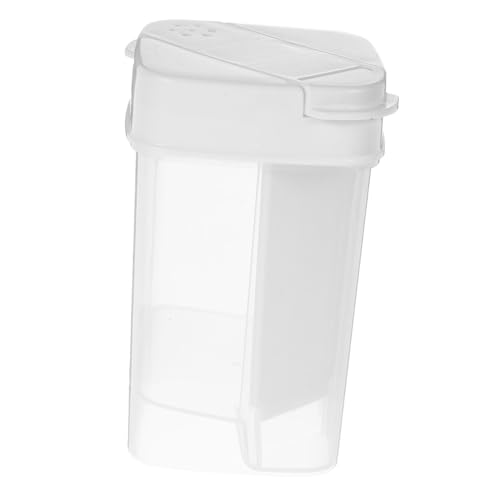 SOLUSTRE Dual Lid Salt Pepper Shaker Mini Travel Size Spice Container Portable Salt Pepper Set for Kitchen