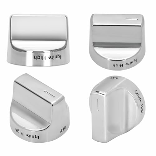 Sieri W10506367 Knobs for Whirlpool WGG555S0BS00 WGG555S0BS01 WGG555S0BS04 WGG555S0BS06 WGG555S0BS07 WGG755S0BS00 WGG755S0BS01 WGG755S0BS03 WGG755S0BS04 WGG755S0BS06 WGG755S0BS07 and More Gas Range