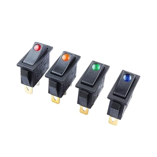 Interruptor KCD3 ON-OFF de 3 pines y 16A para paneles eléctricos y proyectos