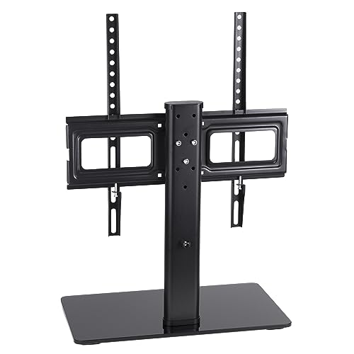 Maclean universal TV stand, for RTV cabinet stand, max. 40kg, max. VESA 400x400, for TV 32-65", MC-450, Clear - Image 3