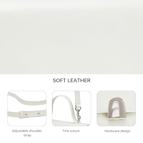 Image of LA FESTIN Small Top Handle Bags for Women Genuine Leather Shoulder Handbag