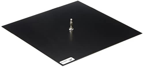 3B Scientific Physik Lehrmittel - Chladni-Platte, quadratisch, Zubehör Vibrationsgenerator (3B Scientific, Art.-Nr.: 1000701) - zur Erzeugung von Klangfiguren nach Chladni, U56006