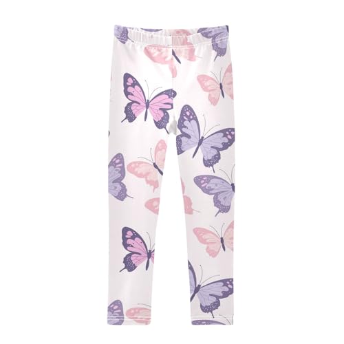 L&K-II 2/3/5er Pack Leggings For Children Girls Dance Pants Leggings Kids Gymnastics Pants Cotton Different Patterns 4539, 4539-a B
