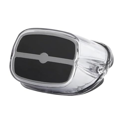 Feu stop arrière LED moto à forte luminosité et lentille rouge FLST