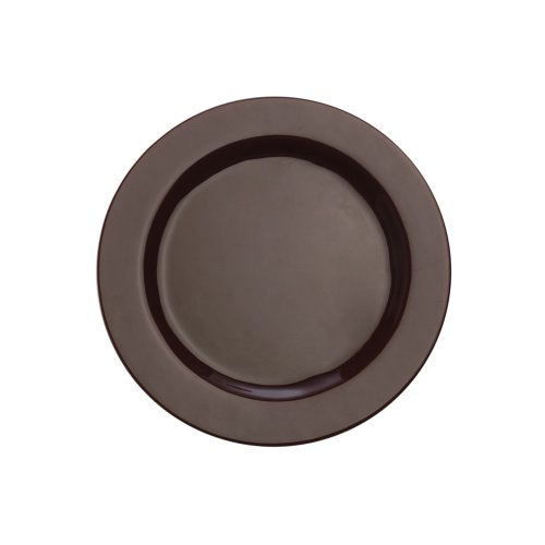 Maxwell and Williams Paint 12-1/2-Inch Rim Platter, Maroon