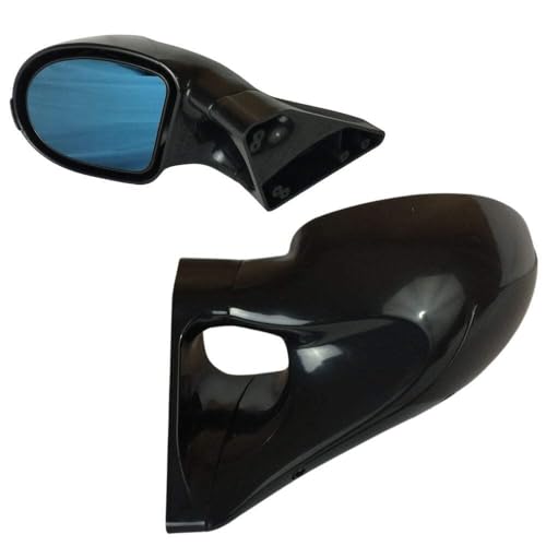 Rétroviseurs manuels noirs style K3 rétroviseur moto sans support