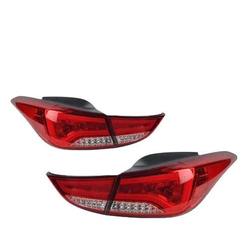Feux arrière LED Hyundai Elantra 2013 assemblage haut de gamme effet de course