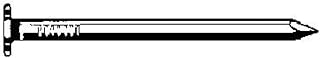 Soffit / Fascia Trim Nails, White, 3D, 1.25-In., 1-Lb.