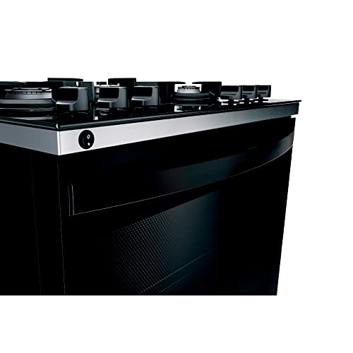 Fogão Brastemp 5 Bocas Preto Com Mesa de Vidro e Turbo Chama - BFS5VCE BIVOLT