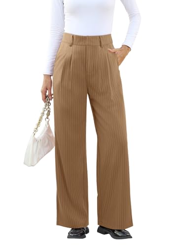 Image of NIMIN High Waisted Work Pants for Women Business Casual Outfits 2026 Office Dress Pants Trousers with Pockets