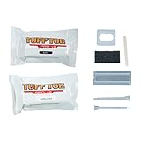 Tuff Toe Pro V2 Baseball and Softball Pitching Toe Guard - Liquid Shoe Repair and Waterproof Crease Protectors (Black)