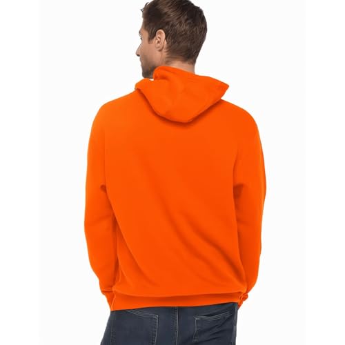 Mens Zip Up Hoodie Long Sleeve Fleece Full-zip Hooded Sweatshirt Pullover With Kangaroo Pocket S-3XL4