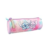 mybagstory - Trousse à crayon stitch pour fille - Enfant - Ecole - Maternelle - Garderie - Trousse fille - Taille 21 cm