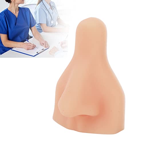 Modelo de nariz de silicone, pode ser reutilizado, modelo de nariz de silicone, simulação macia e fl