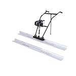 TOMAHAWK Power Screed Concrete Finishing Vibra Tool with 14 ft & 10 ft Boards Bull Float Finisher Set