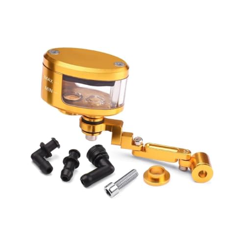 Réservoir de liquide de frein moto Yamaha R1 R6 finition alu anodisé or