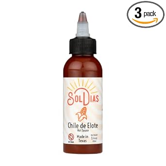 SolDias Chile de Elote Cayenne Pepper Sauce Hot Sauce for Corn, 3.4 oZ 3