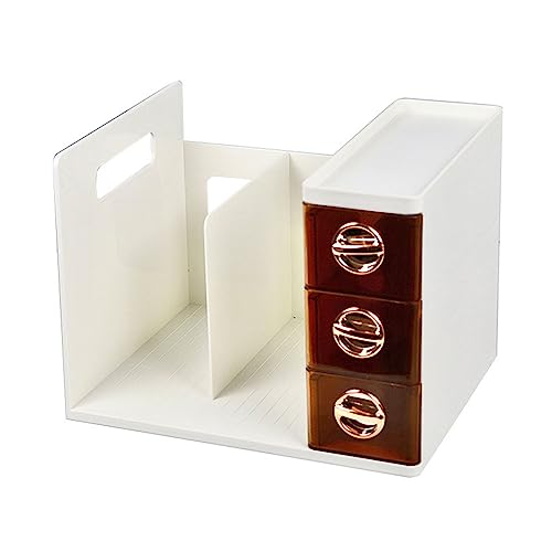 Boîte de rangement de bureau solide grand format pour trier les papiers - 7