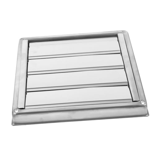 Couvercle de ventilation de sécheuse en acier inoxydable durable avec persiennes haut de gamme