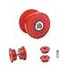 Red D-Series Energy Polyurethane Poly Shifter Bushings For Honda Civic EK EG 92-00 RS-SFN05