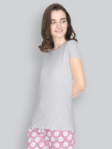 Image of Lyra Women's Cotton Regular Fit T-Shirt