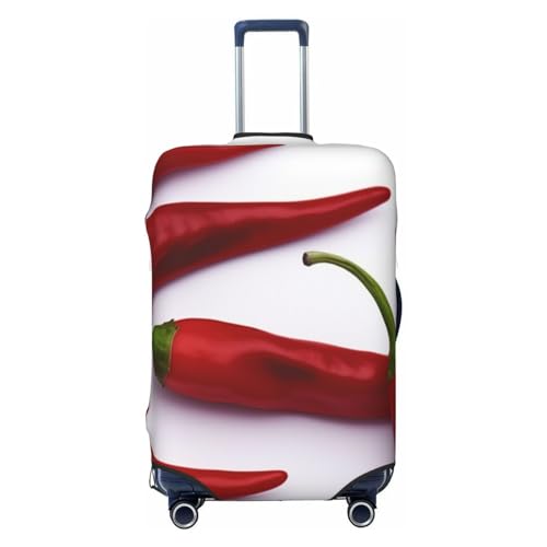 Housse de protection élastique pour valises anti rayures taille L Rouge Noir