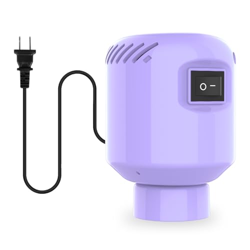 Image of Electric Pump for Vacuum Storage Bags, Travel Vacuum Pump for Various Vacuum Seal Bags Portable Vacpack Air Pump for Compression Clothing Blanket Luggage Purple (Storage Bag Not Included)