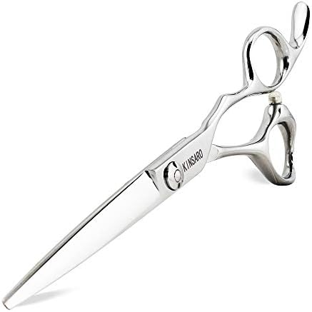 6" Professional Hair Scissors Cutting Shears 440C Hair Cutting Scissors Haircut Scissors Sharp Barber Scissors Barber Shears Convex Edge KINSARO