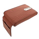 Cabilock Autozentrum Konsolen Armlehnenabdeckung Mit Gewebehalter Auto Center Konsole Armlehnen Kissen Arm Ruhende Auto Innenraumzubehör Für Die Meisten Fahrzeuge