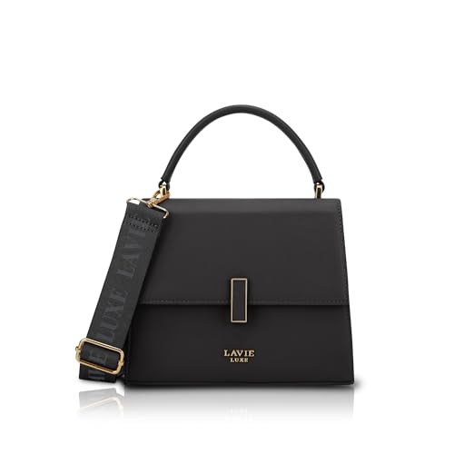 Image of Lavie Luxe Women's Merci25 Flap Satchel Handbag for Women | Satchel Bag for Work | Ladies purse | Stylish Shoulder Bag | Gift For Women
