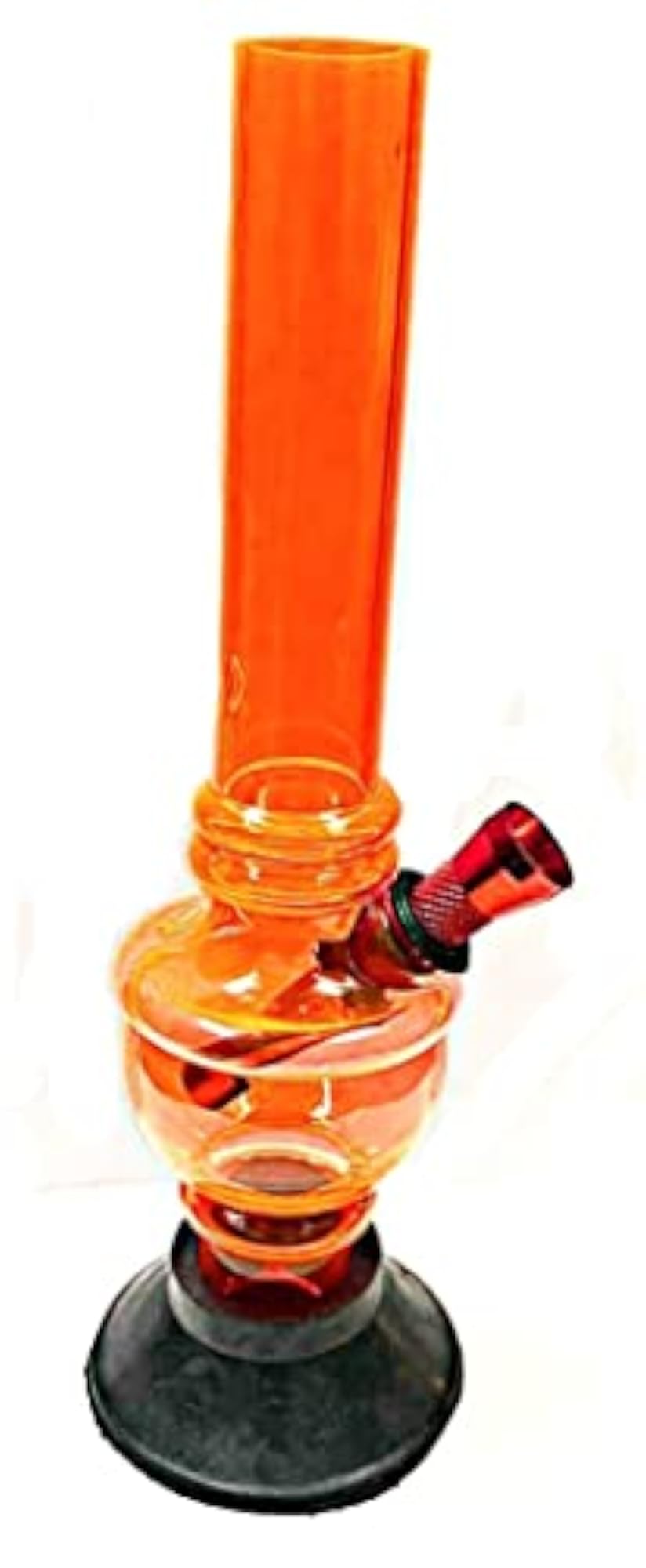 Acrylic Bong Triple Rings, 25mm/8 Inch