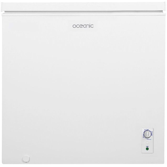 Continental Edison OCEACC194WD Gefriertruhe, Klasse D, 194 l, 81,8 x 55,8 x 83,5 cm, Weiß
