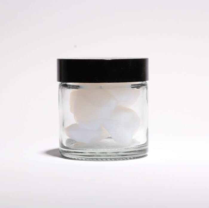 Aerogel große Bruchstücke | NASA Hightech Material | leichtester Feststoff | frozen smoke | 100ml Glas Würfel (100ml)