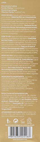 Linda Des. Colônia 100 ML glide