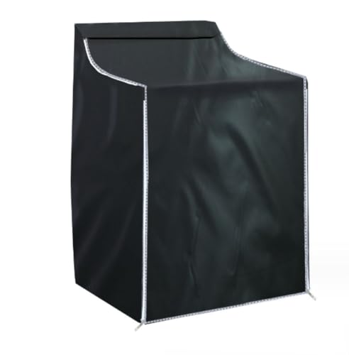 洗濯機 カバーすっぽり ドラム式洗 4面包みデザイン 75*73*88CM 専用ジッパー 屋外 台風対応 防水 防塵 日焼け止め (A)