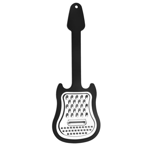 Rallador De Queso - Herramienta De Cocina De Acero Inoxidable | Forma De Guitarra Práctica | Rallador De Mango Delgado Cómodo Para Limón, Cítricos, Frutas, Parmesano, Chocolate, Cestas De Cocina