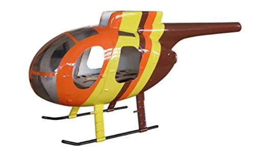 FLTHOBBY RC Helicopter MD500E 450 Pre-Painted fuselage for 450 Size Helicopters.Suitable for Almost...