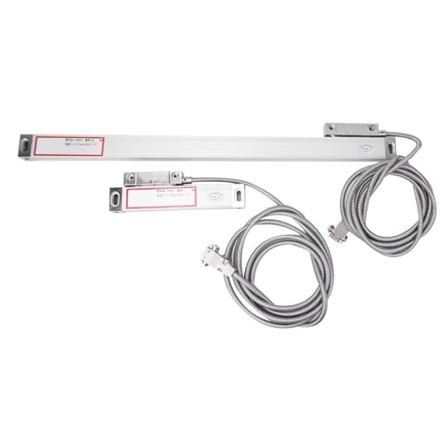 Escalas lineales digitales de aluminio, 2 piezas miniatura 5
