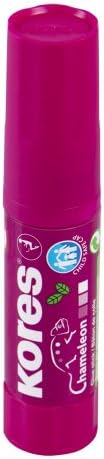 Kores - Pastel Glue Sticks, Strong-Hold Adhesive, Safe and Non-Toxic Craft Glue for Arts and Crafts, School and Office Supplies, Pack of 12 x 20g