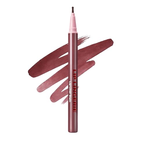 Erinde Delineador Labios Permanente, Perfilador Labios & Lip Liner 2 en 1, Texture Cremosa & Transfer Proof, Punta Precisa & Efecto Mancha, Base Perfecta para Labiales #09