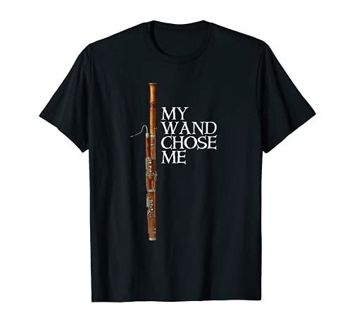 My Wand Chose Me Fagot Player Camiseta divertida humor de fagot Camiseta