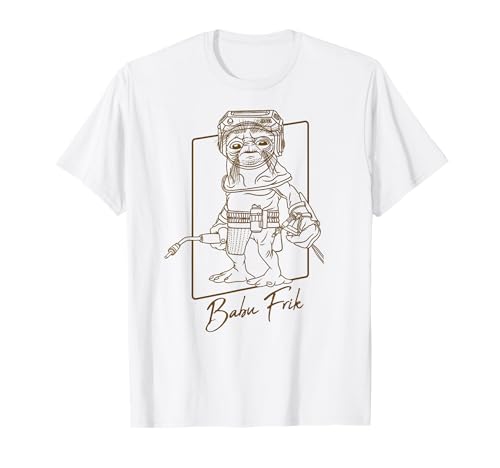 T-shirt Star Wars Babu Frik pour vos soirées cinéma de science-fiction