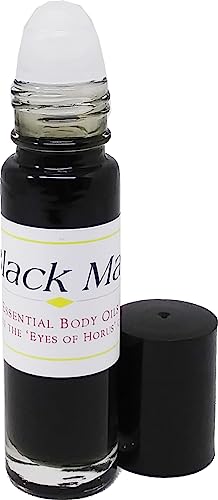 TCEShop Black Man For Men Scented Body Oil Fragrance [Roll-On - Black - 1/3 oz.] - ID#34070